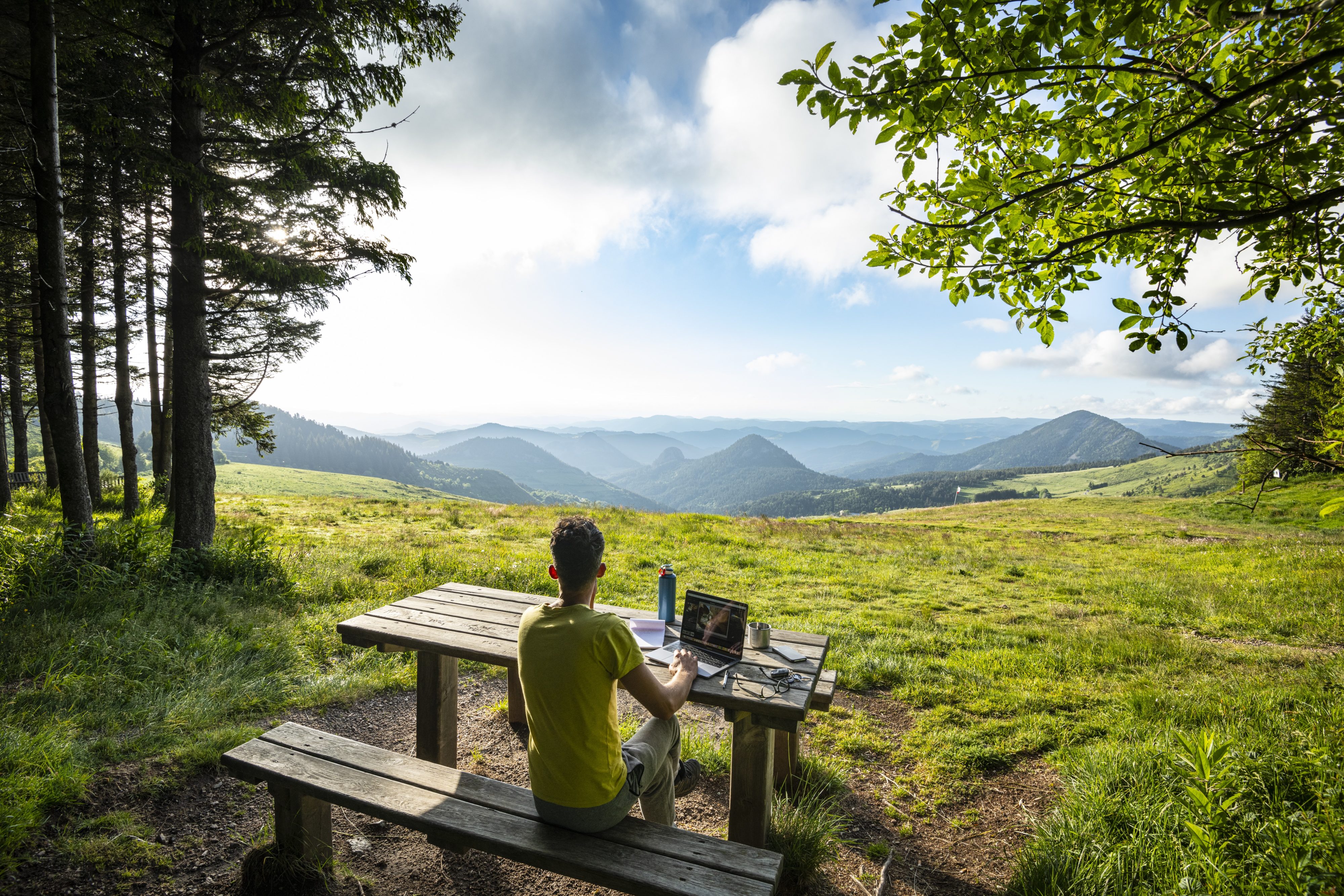 Col de la Croix de Boutières - Borée, le 8 juin 2020.